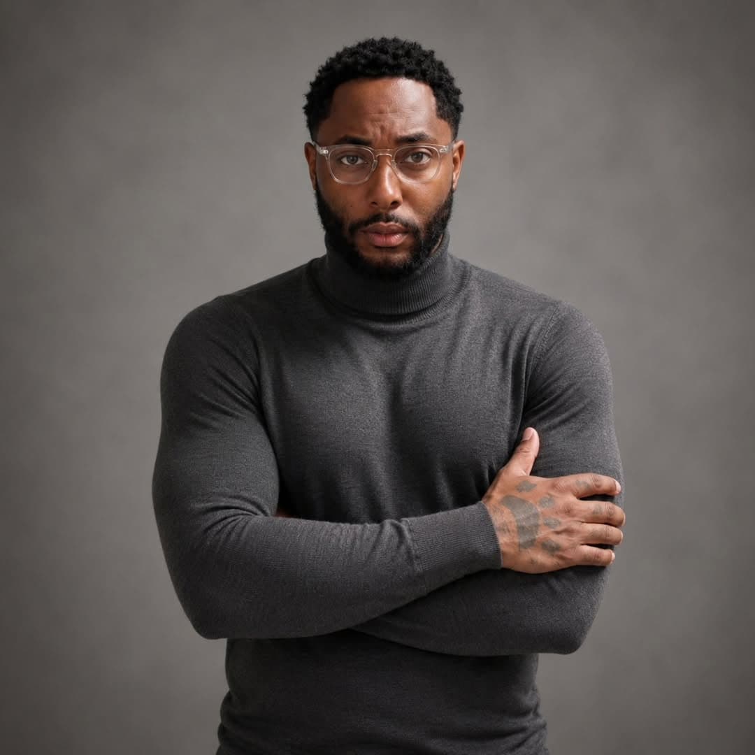J. Lewis, arms crossed